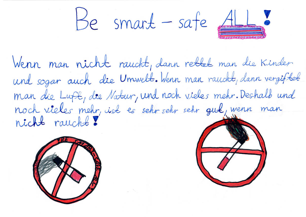 Be Smart, Don't Start: Beitrag Der Klasse 6c - Nelson-Mandela ...